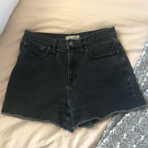 Black Madewell shorts